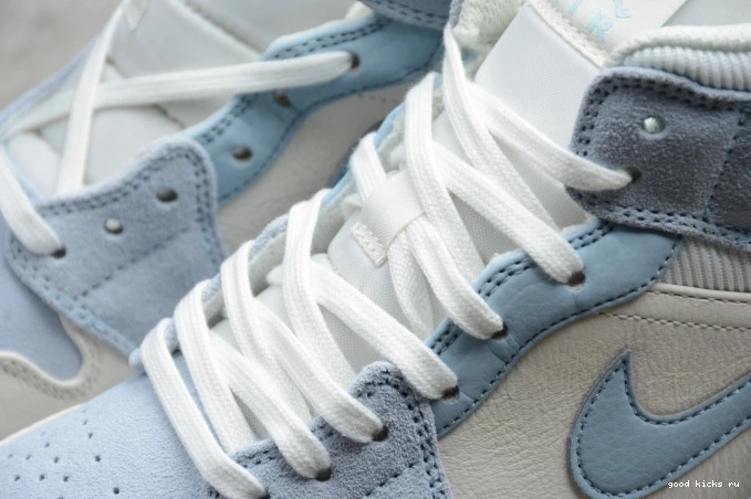 Cheap Blue Air Mixed Mid Jordan 1 Textures DA4666-100 0628